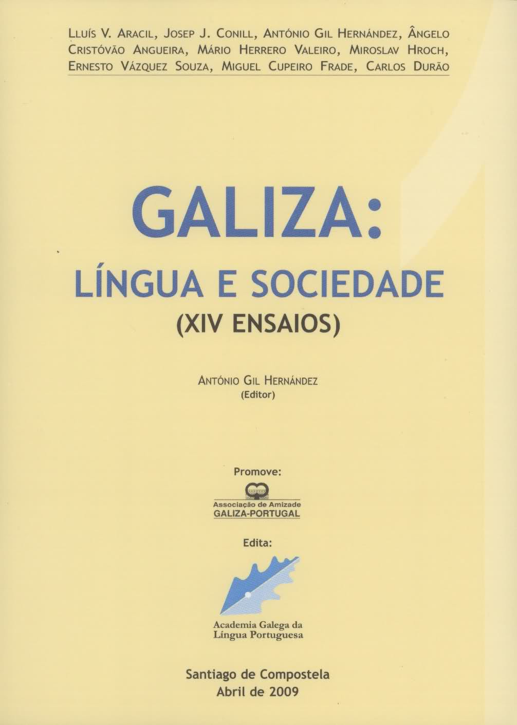 Capa de Galiza: Língua e Sociedade (XIV Ensaios)
