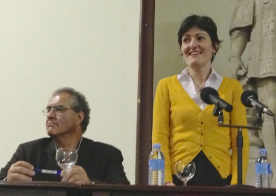 Alexandre Banhos e Maria Dovigo no I Congresso da Cidadania Lusófona