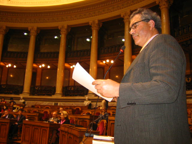 Alexandre Banhos na Assembleia da República