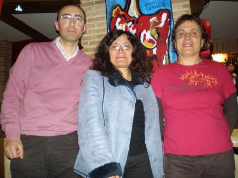 Ângelo Cristóvão, Concha Rousia e Irene Veiga