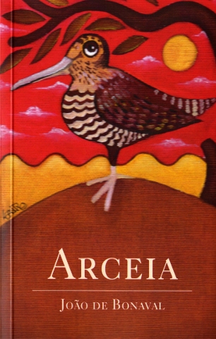 Capa do poemário Arceia