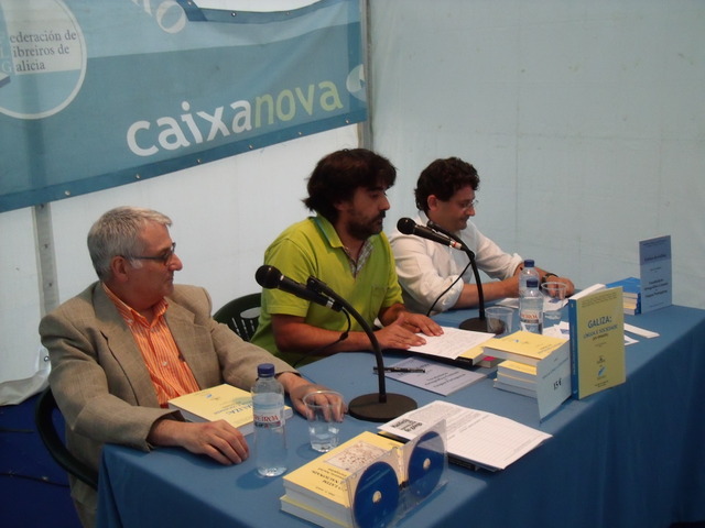 António Gil Hernández, Fernando Vásquez Corredoira e Ernesto Vázquez Souza